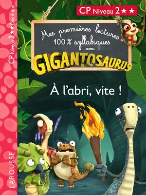 cover image of GIGANTOSAURUS: Premières lectures